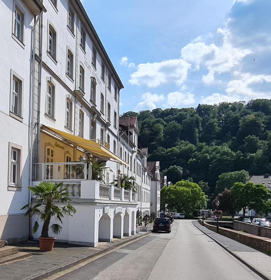 Historisches Hotel Zum Schwan Bad Karlshafen Esterno foto