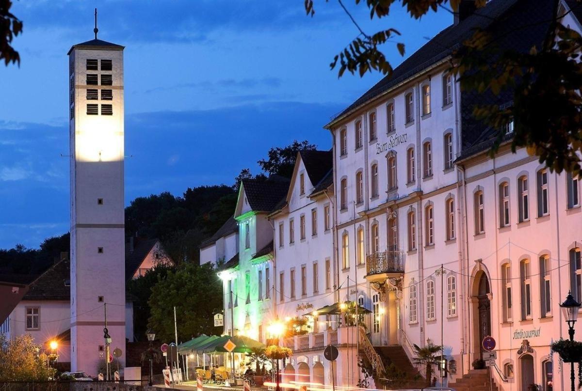 Historisches Hotel Zum Schwan Bad Karlshafen Esterno foto