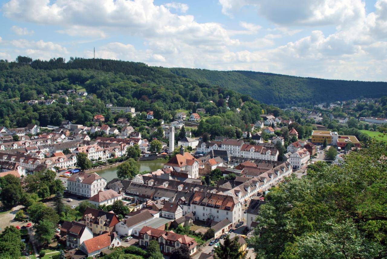 Historisches Hotel Zum Schwan Bad Karlshafen Esterno foto